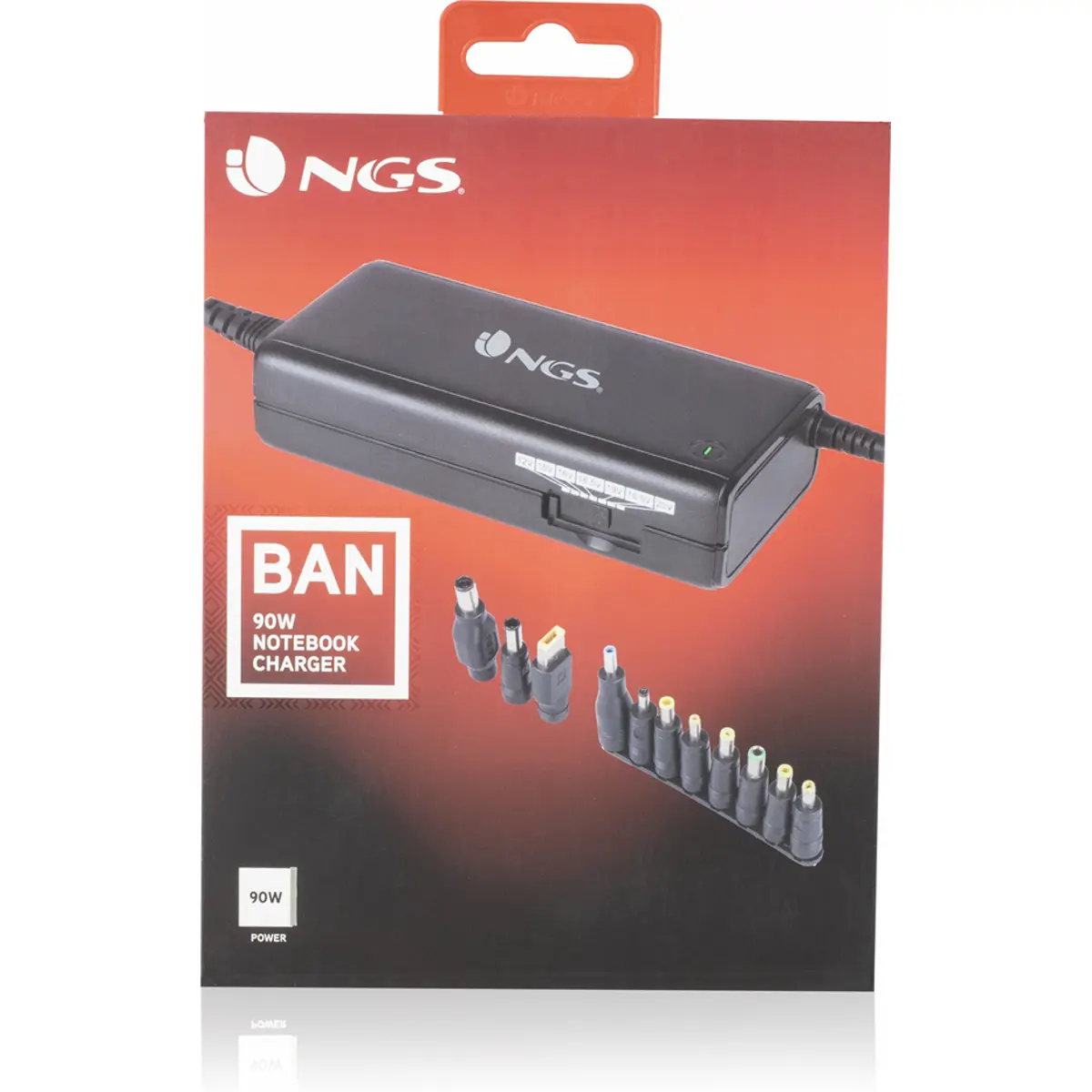Fonte de alimentação 12-20 VDC 90W c/ 11 adaptadores