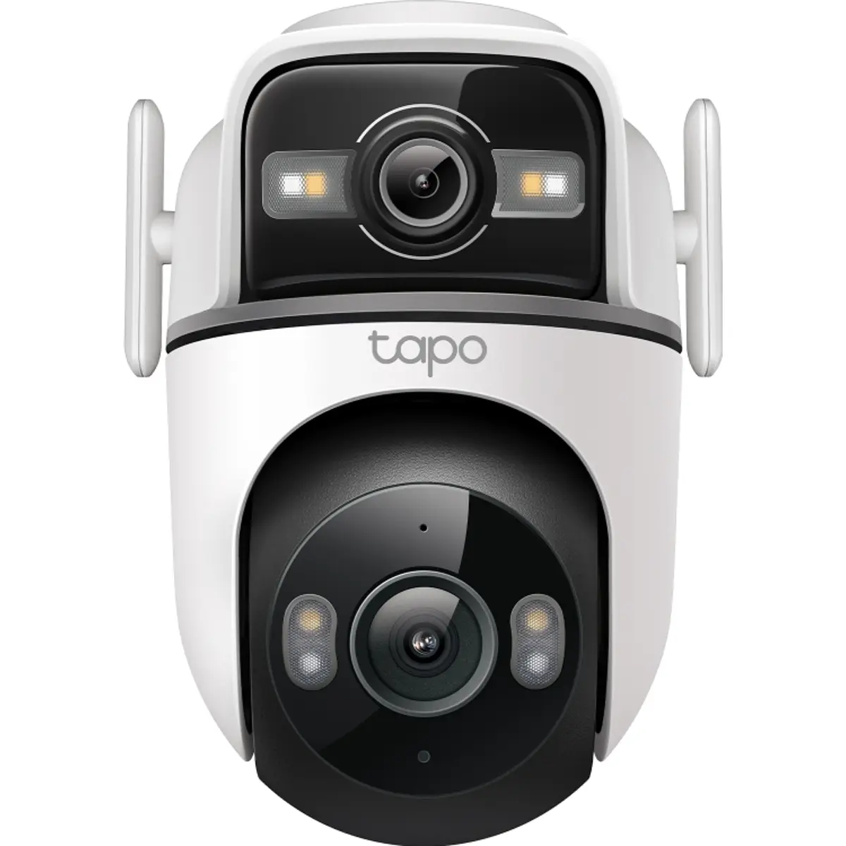 Câmara videovigilância IP (Wi-Fi / Ethernet) Lente dupla (6mm+2.53mm) 2K Pan/Tilt IR 29.9m