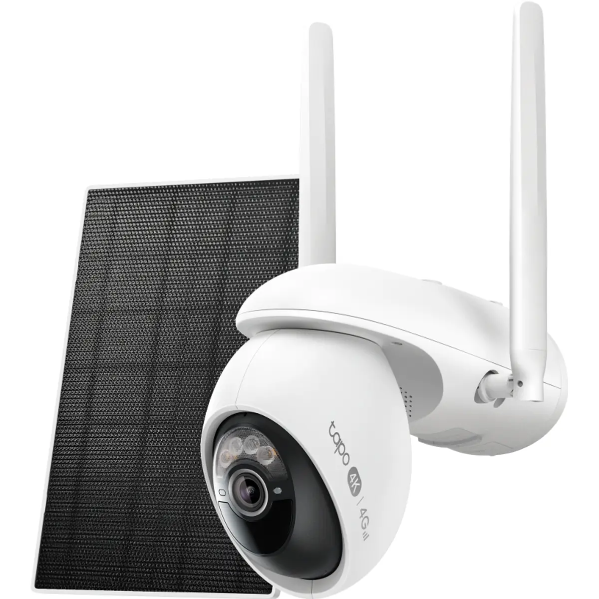 Câmara IP Wi-Fi 4G LTE Pan/Tilt 4K 8MP 4mm IR 10 m c/ painel solar para exterior - IP65