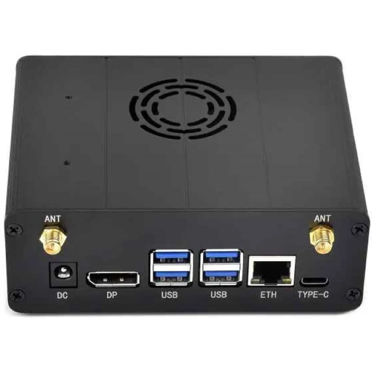 Caixa em Alumínio para NVIDIA Jetson Orin Nano e Jetson Orin NX com Suporte de Câmara