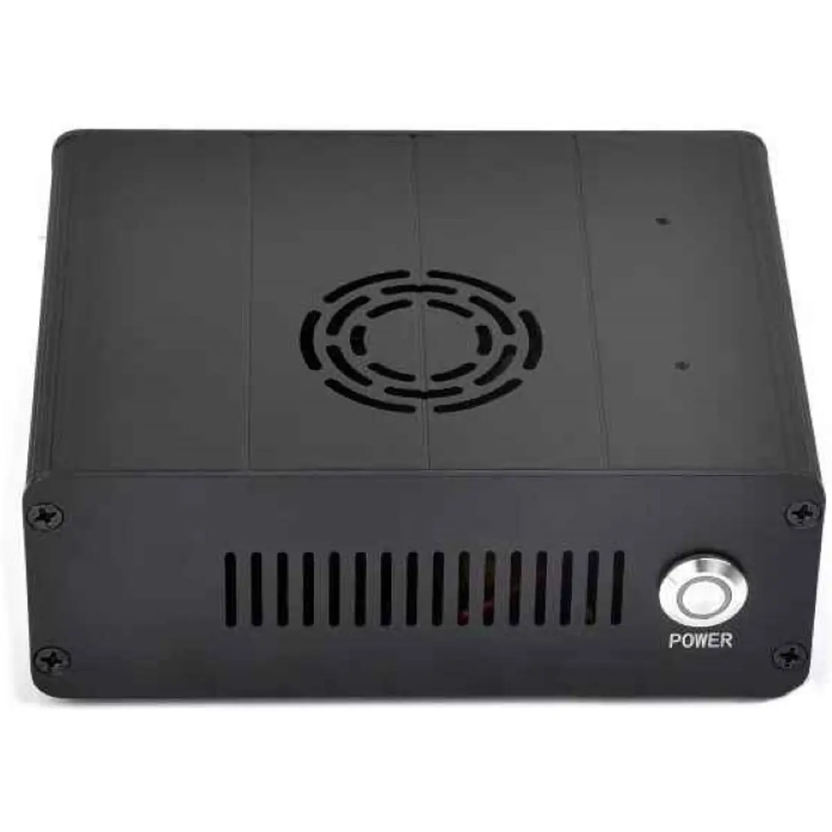 Caixa em Alumínio para NVIDIA Jetson Orin Nano e Jetson Orin NX com Suporte de Câmara