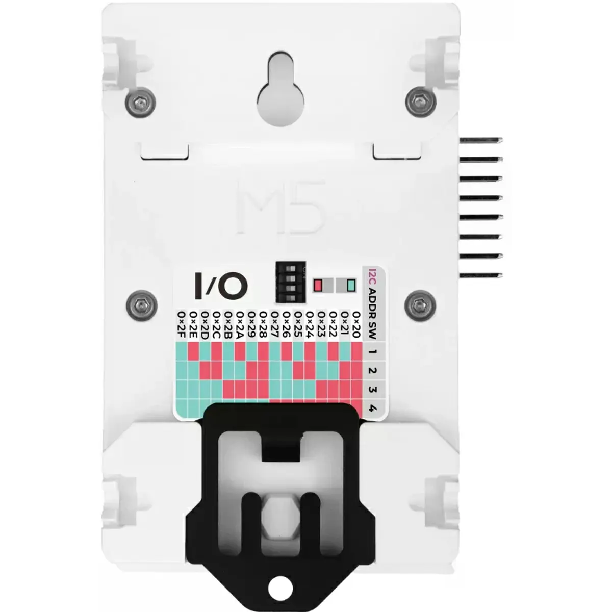 Módulo de expansão de I/O (Input/OUtput) para StamPLC (INA226AIDGSR)