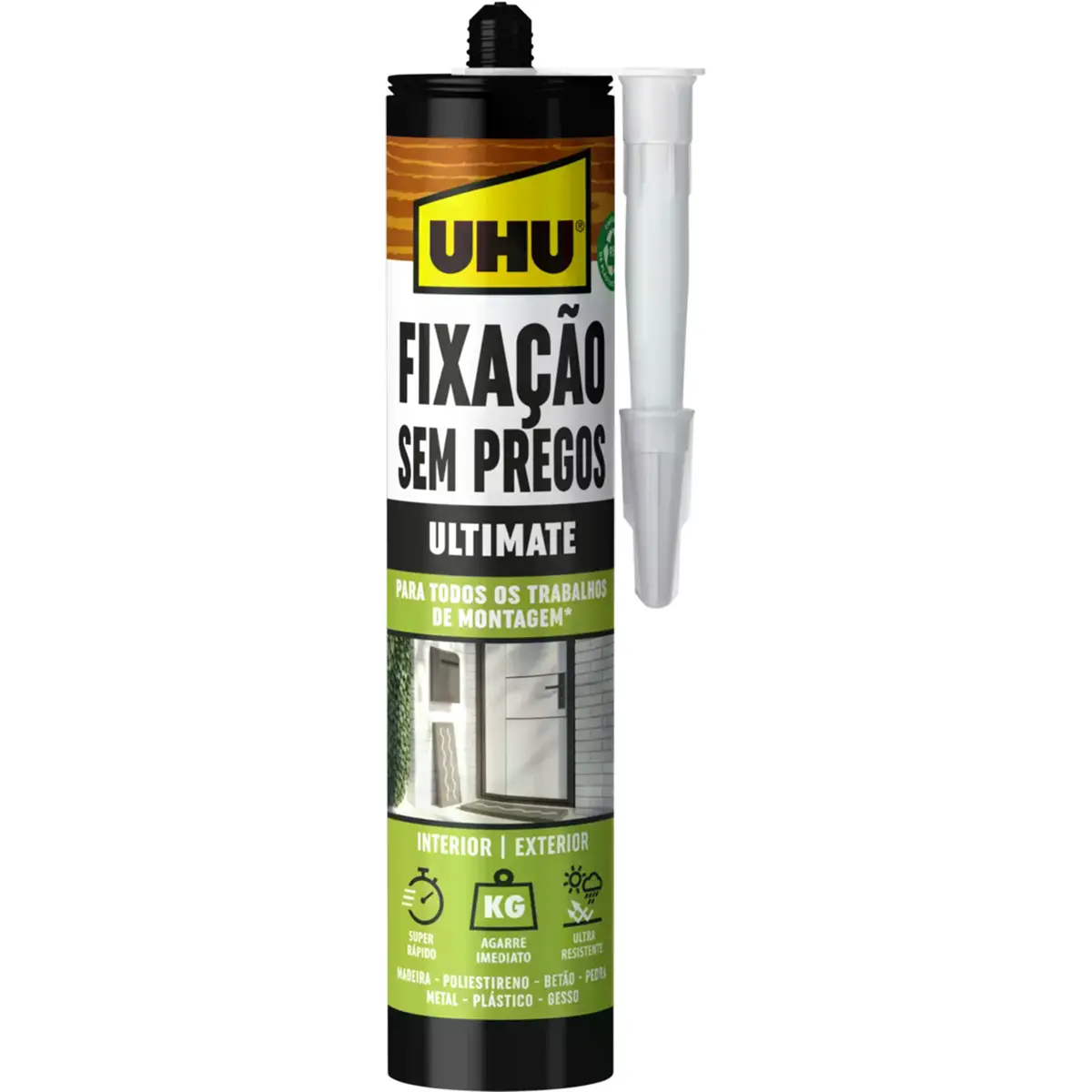 Cola de montagem universal interior e exterior - 440g (branca)
