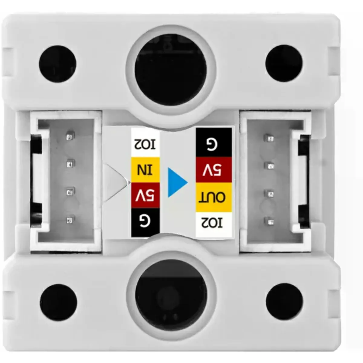 Módulo de visualização matriz de 64 LEDs 8x8 px monocromática - branco