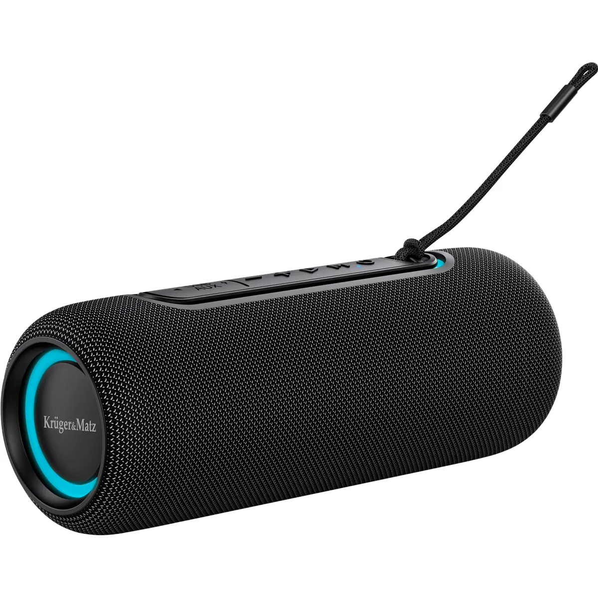 Coluna Bluetooth Portátil 20W (USB 2.0, jack 3,5mm) 2.000mAh - IPX5 - preta