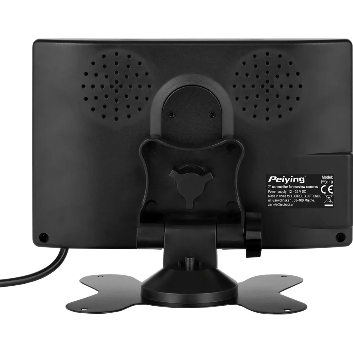 Monitor LCD 7'' 16:9 (480 x 800px) 12 - 24 Vdc