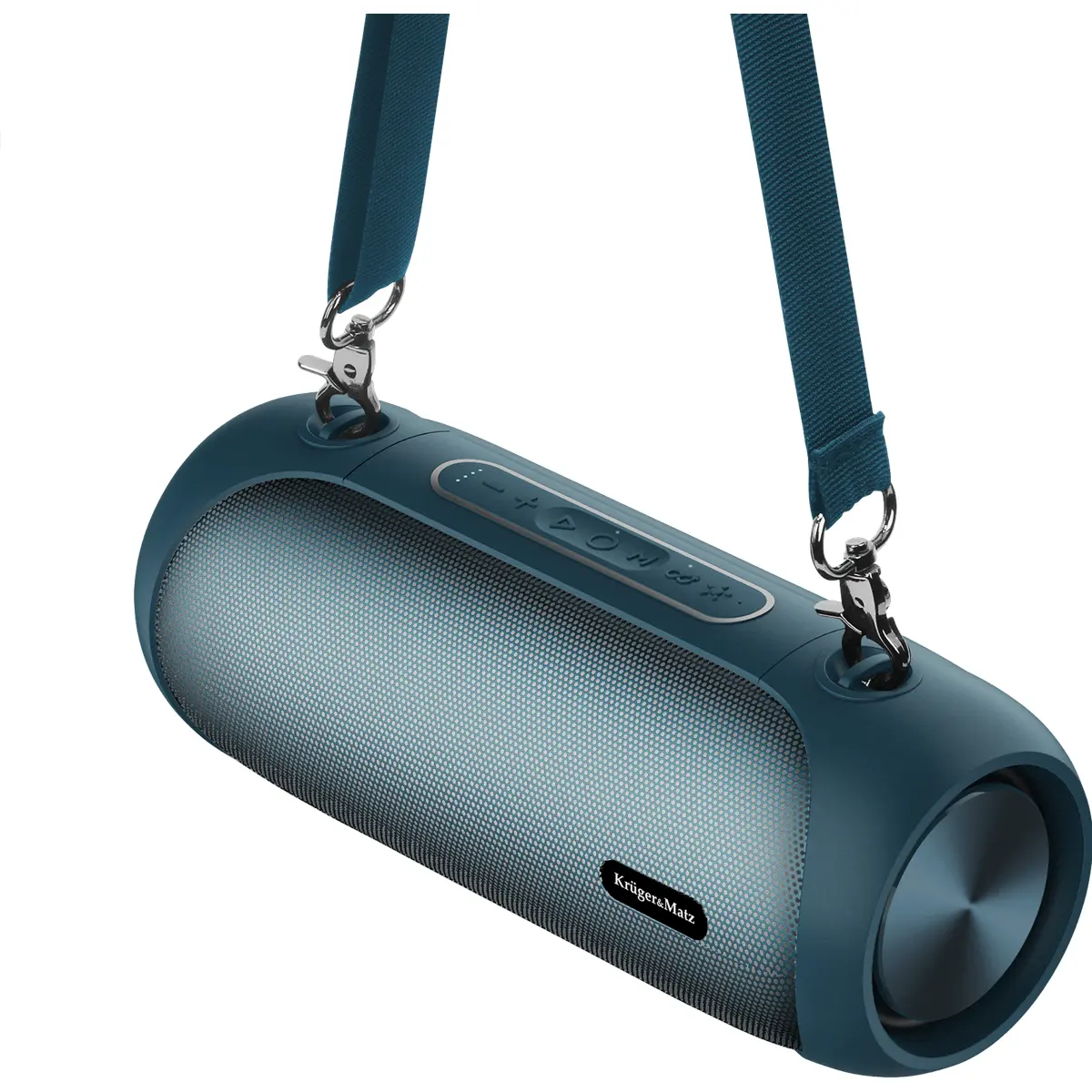 Coluna Bluetooth Portátil 30W (USB 2.0, jack 3,5mm) 3.000mAh - IPX5 - azul