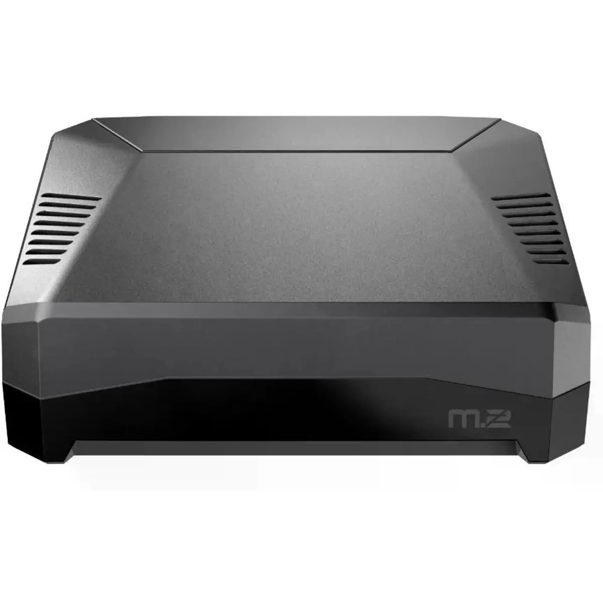 Caixa de alumínio para Raspberry Pi 4B c/ ventoinha e suporte para SSD M.2 SATA