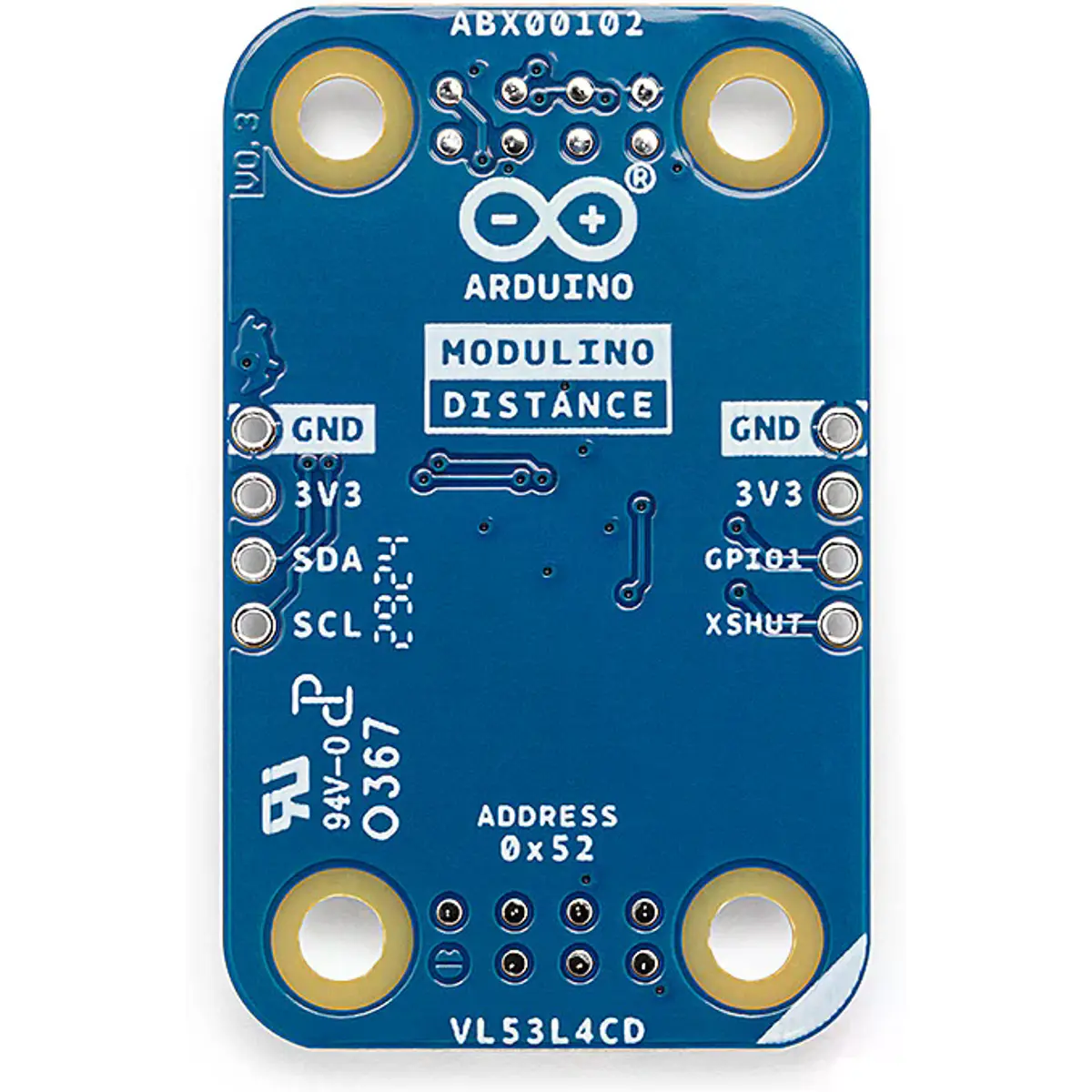 Arduino Modulino Distance - Módulo Sensor de Distância ToF (a laser ...