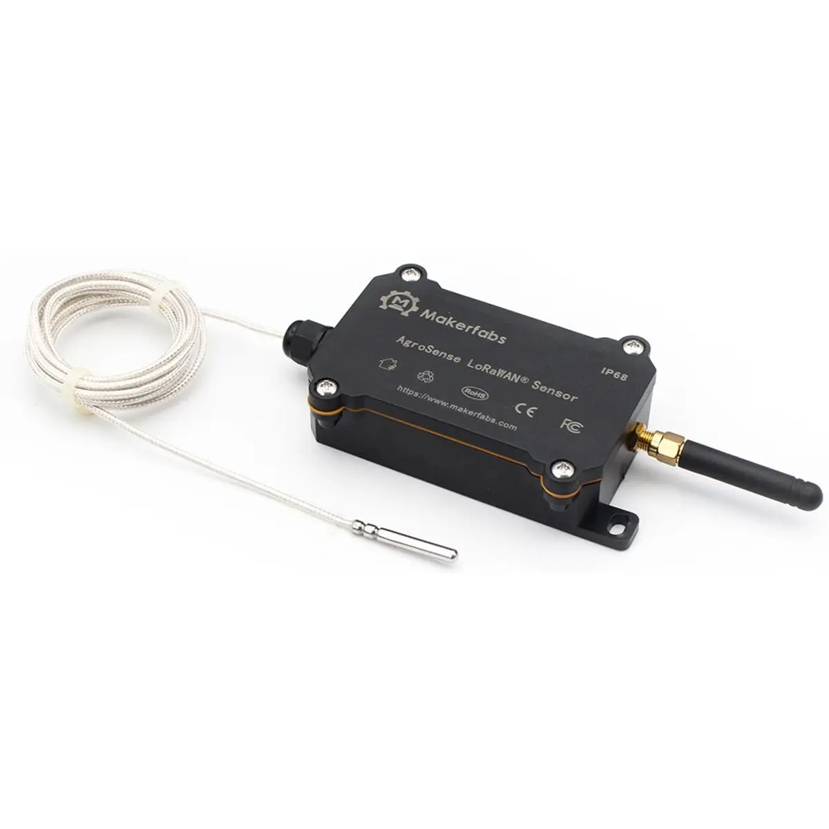 AgroSense: Sensor de Temperatura Industrial LoRaWAN