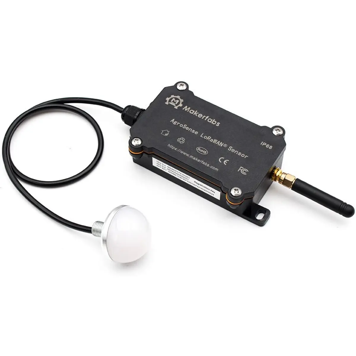 AgroSense: Sensor de Intensidade Luminosa LoRaWAN