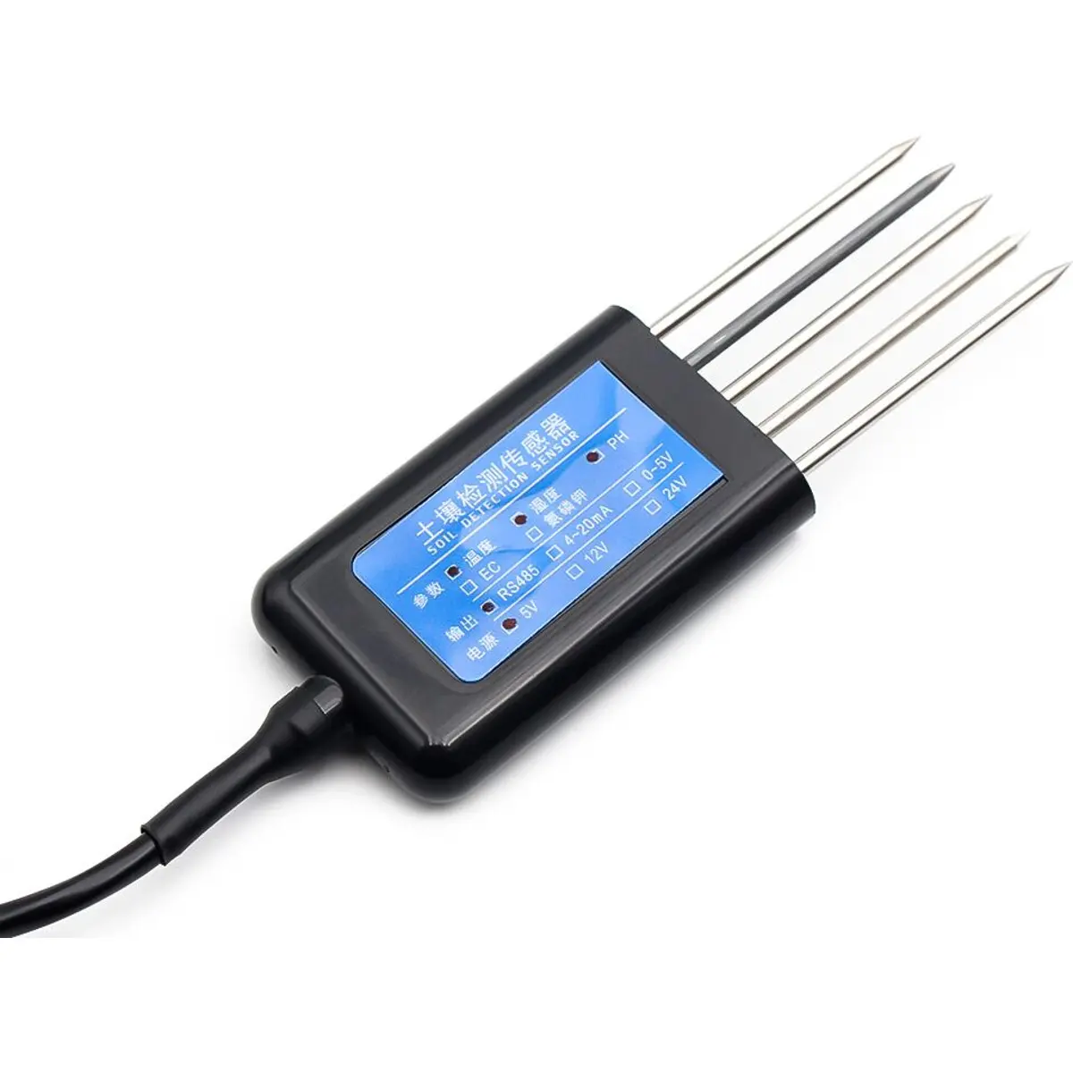 AgroSense: Monitor de Solo LoRaWAN  (Humidade, Temperatura, PH e EC)