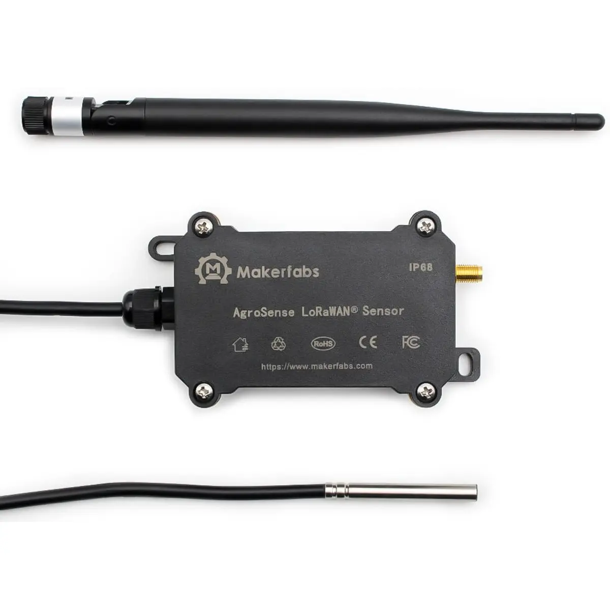 AgroSense: Sensor de Temperatura e Humidade LoRaWAN