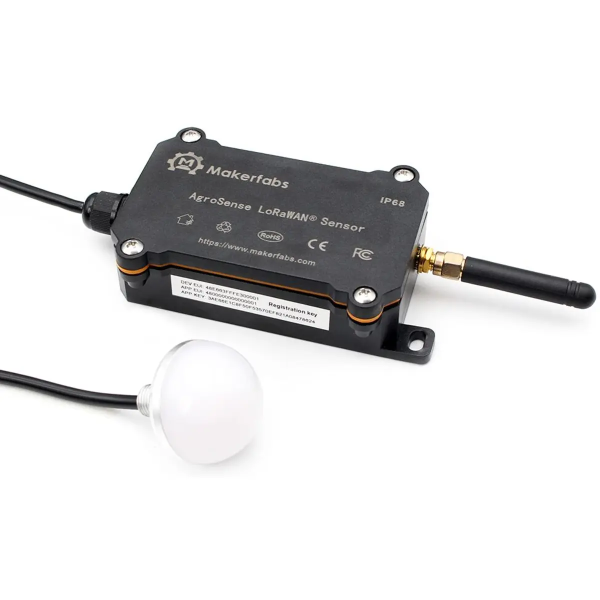 AgroSense: Sensor de Intensidade Luminosa LoRaWAN