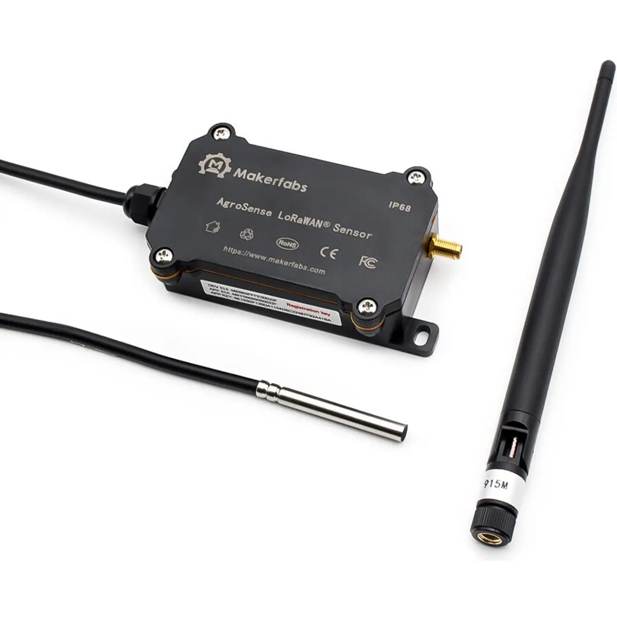 AgroSense: Sensor de Temperatura e Humidade LoRaWAN