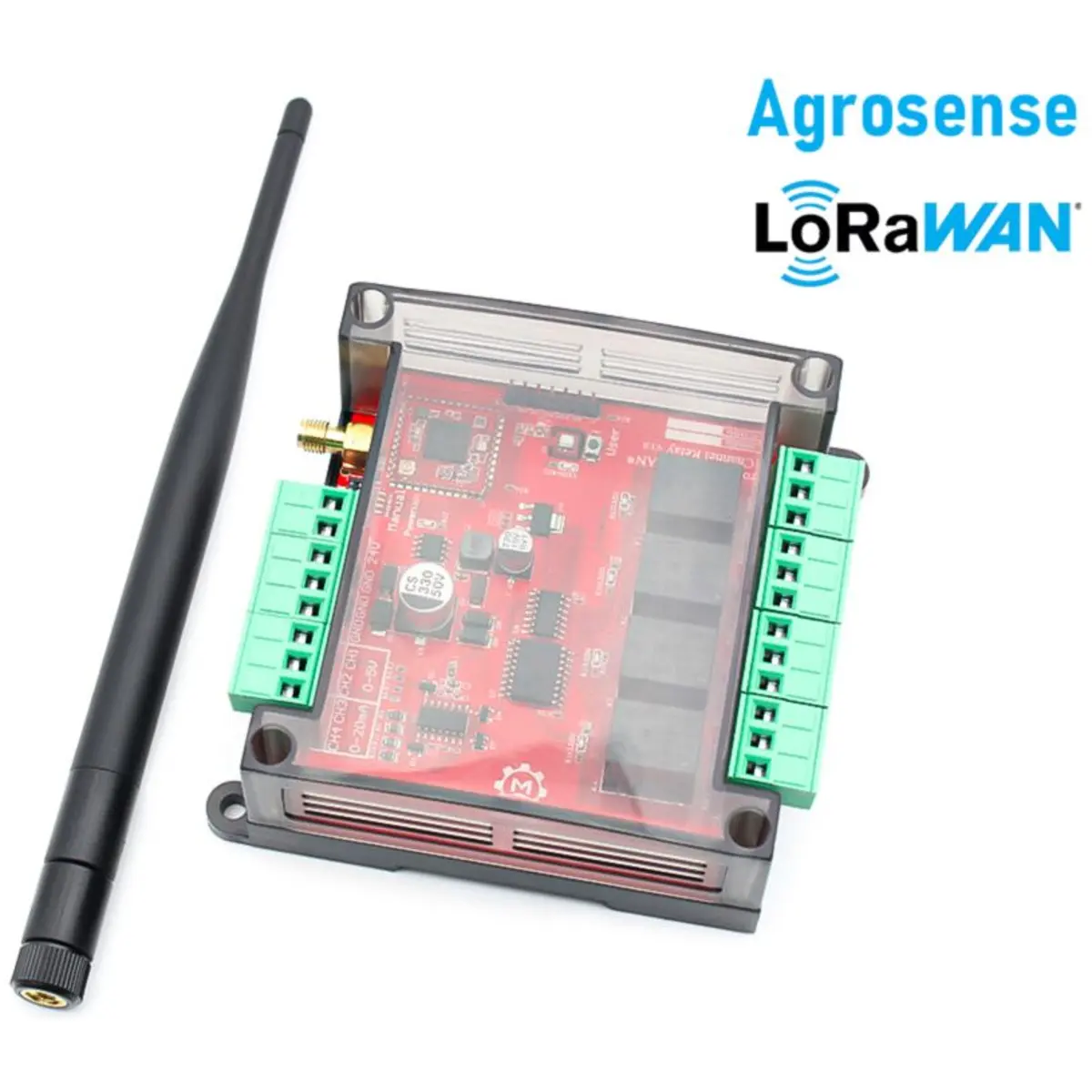 AgroSense: Controlador LoRaWAN de 4 Canais para Controlo Remoto