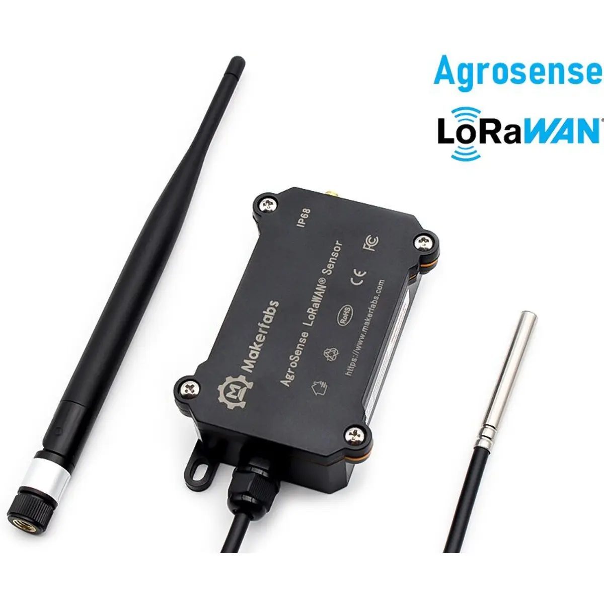 AgroSense: Sensor de Temperatura e Humidade LoRaWAN