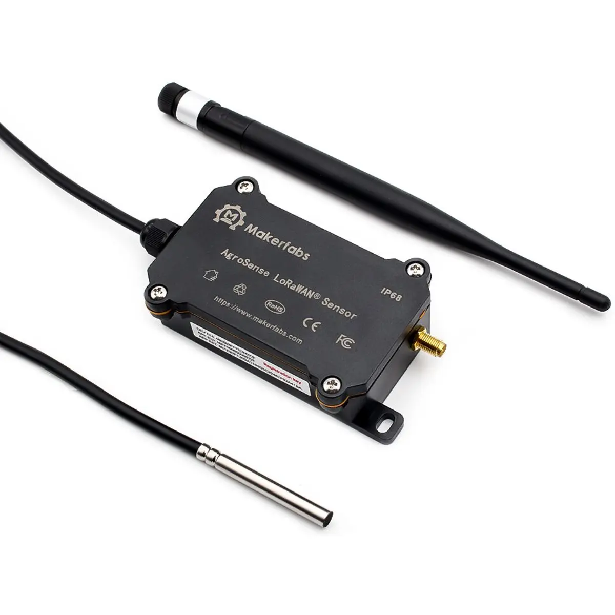 AgroSense: Sensor de Temperatura e Humidade LoRaWAN