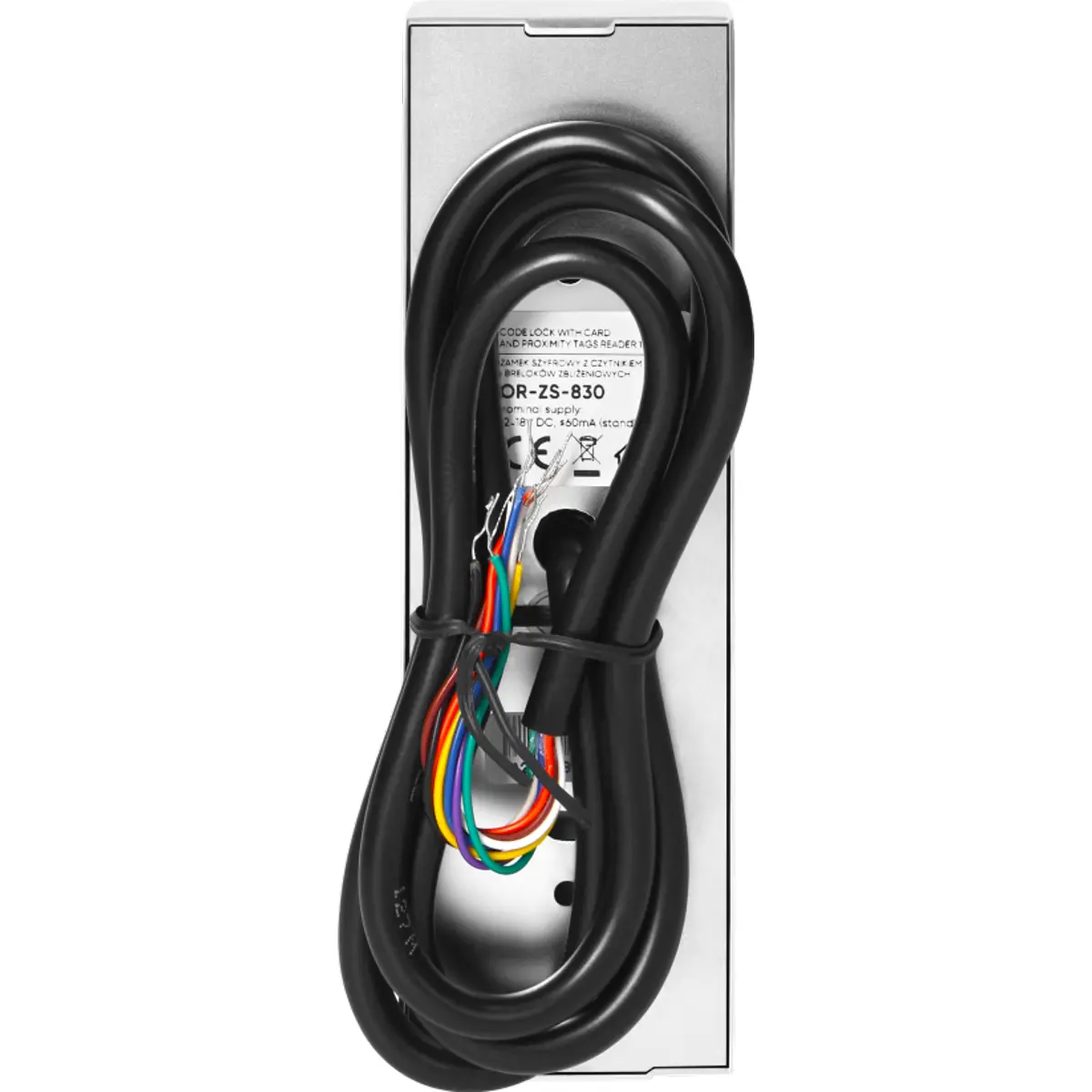 Leitor de controlo de acesso c/ PIN + leitor biométrico + RFID 125kHz (compatível c/ Tuya) - IP68