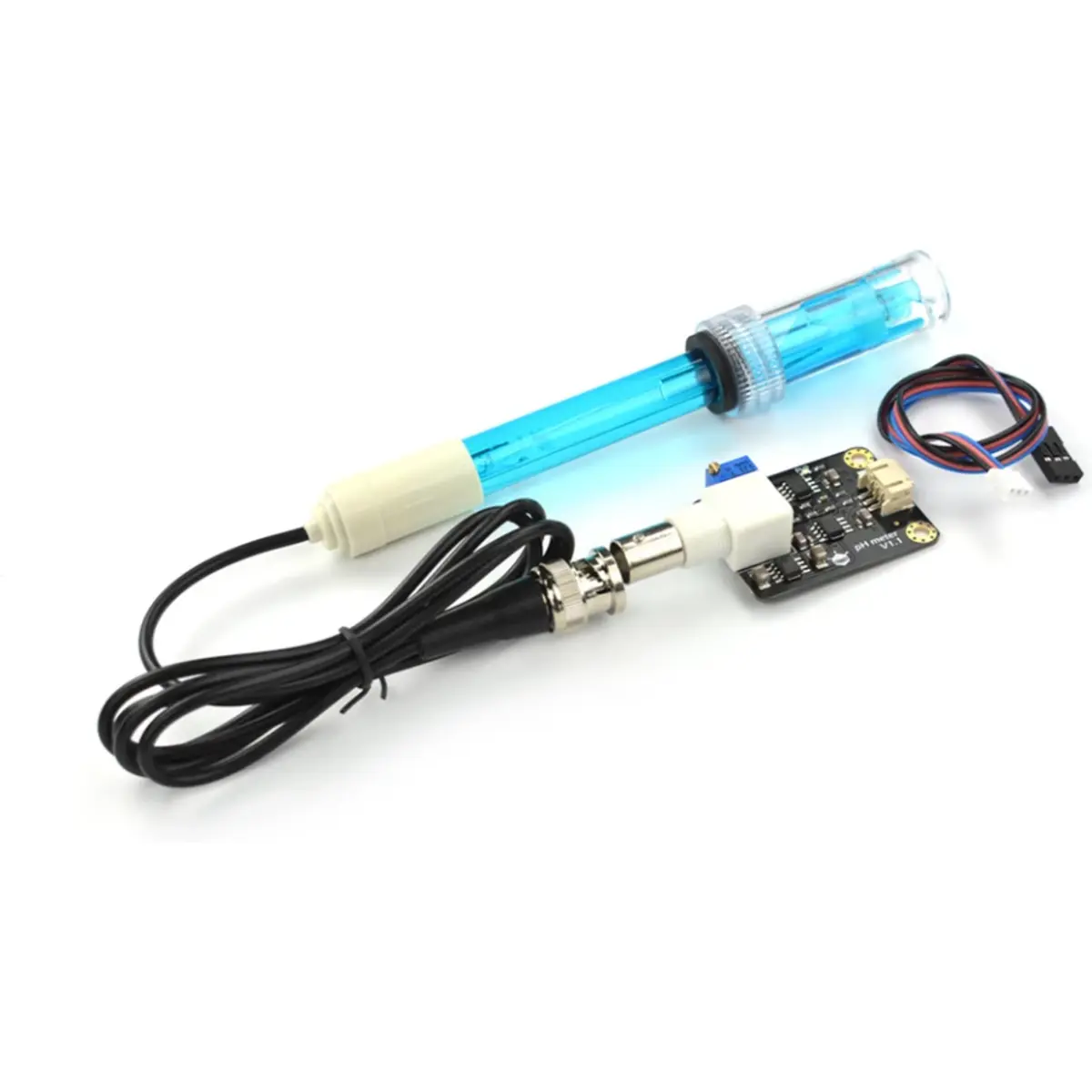 DFRobot SEN0161 - Kit de sensor/medidor PH analógico (0 - 14pH ...