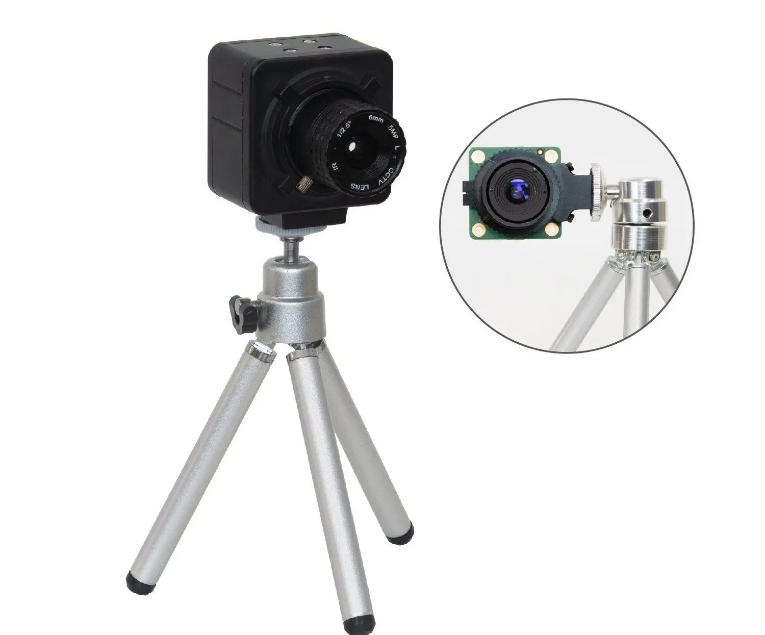 Arducam UB0224 - Mini trípode para Raspberry Pi High Quality Camera con ...