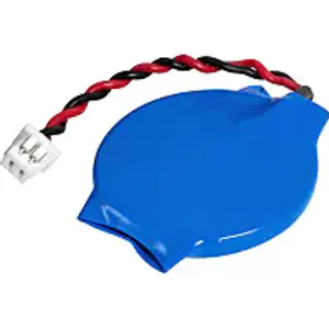 Botón con cables y conector