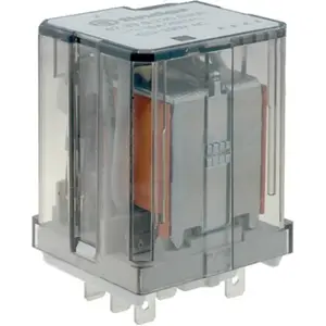 Relé industrial 230VAC 16A 3PDT (11 Faston)