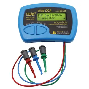 Analisador de componentes semicondutores - Peak DCA55