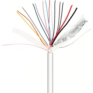 Cabo de alarme e videoporteiro s/ LSZH e CPR 14 condutores [12x0.22mm² + 2x0.75mm²] - 100m