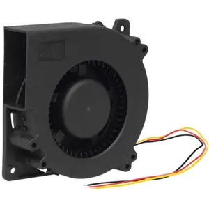 Ventoinha 120x120x32mm 12VDC 0.6A 7.2W slide bearing - fluxo de ar lateral