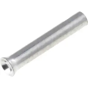 Ponteira não isolada para fio 0.25mm² 8mm