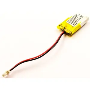 Bateria para auricular compatível com Plantronics CS540A, 84479-01, 86180-01 3.7V 140mAh Li-Pol - 23.3x12.7x5.4mm