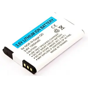 Bateria para telemóvel compatível com Nokia E70, N-Gage QD 3.7V 1000mAh 3.6Wh Li-Ion