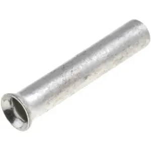Ponteira não isolada para fio 1.0mm² 10mm