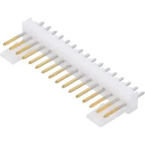 Ficha Raster Signal wire-board 2.54mm 16 pinos (1x16) macho
