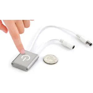 Regulador de fluxo luminoso touch para fita de LEDs 12..24VDC