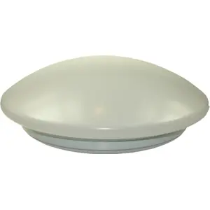 Plafon LED 230VAC 9W 550..600lm 2500..3000K Ø255x90mm (Ø230mm) - com driver