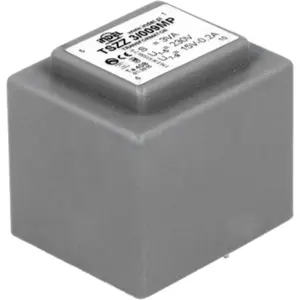 Transformador encapsulado para PCB 230VAC/15V 3VA 0.2A