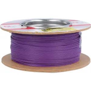 Bobine de fio de cobre multifilar 1x0.5mm² - violeta - 100m