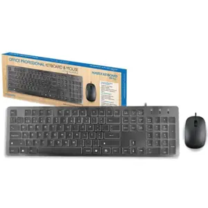 Kit de teclado e rato c/ fio USB - MKPlus TG7000PRO