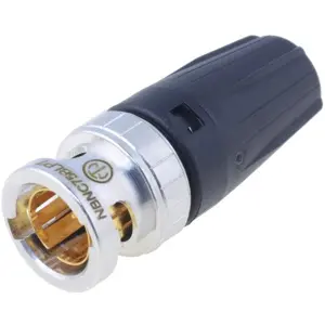 Ficha BNC rearTWIST UHD 75Ω macho [cable 6.3mm]