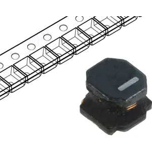 Bobina de Indutância SMD 33uH 1.2A 4.9x4.9x4mm