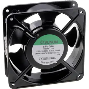 Ventoinha 120x120x38mm 115VAC 240mA 20W slide bearing