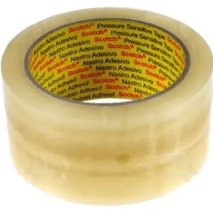 Cinta adhesiva transparente - 50mm x 66m