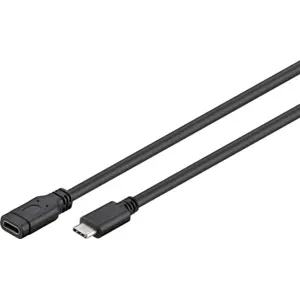 Cabo extensão USB 3.1 C macho - USB 3.1 C fêmea - 1.0m
