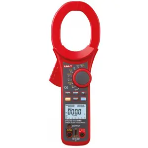 Pinça amperimétrica (2500Aac/dc 750Vac 1000Vdc 60MΩ Cap. Hz/% °C T-RMS Auto-Range Min/Max)