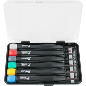 Conjunto de 6 chaves Torx de precisão