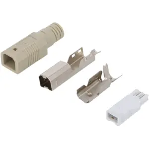 Ficha USB B macho para soldar