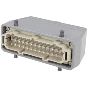 Ficha rectangular 24 pines macho M25