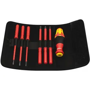 Conjunto de bits 6 peças com chaves 1000VAC - WERA 003470